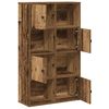 vidaXL B&uuml;cherregal Altholz-Optik 60x24x101,5 cm Holzwerkstoff