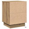 vidaXL Nachttisch Artisan-Eiche 39 x 34,5 x 50 cm Holzwerkstoff