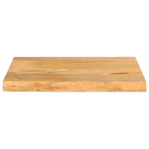 vidaXL Tischplatte mit Baumkante 50x20x3,8 cm Massivholz Mango