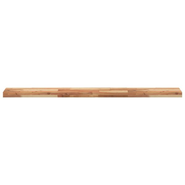 vidaXL Schweberegale 2 Stk. 120x20x4 cm Massivholz Akazie &Ouml;lbehandelt