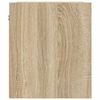 vidaXL Wand-Nachttisch Sonoma-Eiche 38x34x40 cm