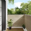 vidaXL Balkon-Sichtschutz Beige 120x700 cm 100 % Polyester-Oxford