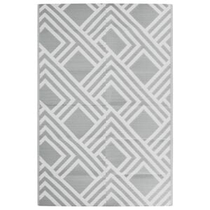 vidaXL Outdoor-Teppich ARAKIL Grau 120x180 cm PP