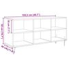 vidaXL TV-Schr&auml;nk Altholz 103,5 x 30 x 50 cm Holzwerkstoff