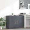 vidaXL Aufbewahrungsschrank Anthrazit 90 x 40 x 70 cm Stahl