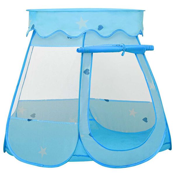 vidaXL Kinder-Spielzelt Blau 102x102x82 cm