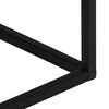 vidaXL Konsolentisch 110x30x75 cm Raues Massivholz Mango und Eisen