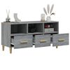 vidaXL TV-Schrank Grau Sonoma 102x36x50 cm Holzwerkstoff