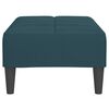 vidaXL Fu&szlig;hocker Blau 78x56x32 cm Samt