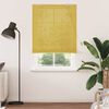 vidaXL Rollo mit Vorh&auml;ngen Gelb 110 x 220 cm Bambus