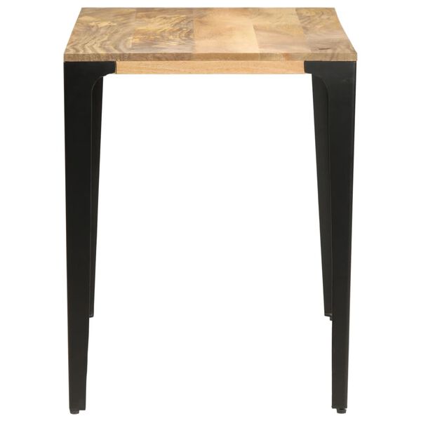 vidaXL Esstisch 120 &times; 60 &times; 76 cm Massivholz Mango