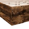 vidaXL Bettgestell mit Schubladen R&auml;uchereiche 160x200cm Holzwerkstoff
