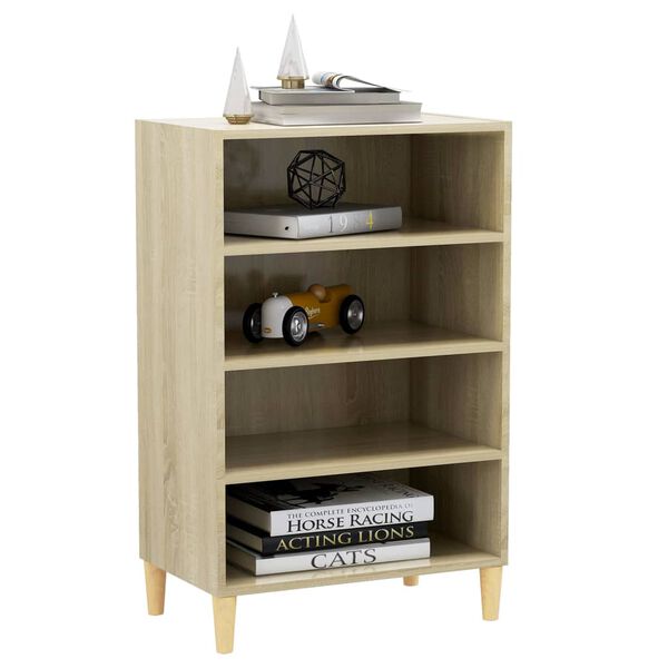 vidaXL Sideboard Sonoma-Eiche 57x35x90 cm Holzwerkstoff