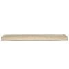 vidaXL Pallet Kissen Set 2 pcs Beige 180 x 40 x 8 cm 100% Polyester