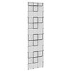vidaXL Duschrollo mit Kassette 80x240 cm Stoffbreite 76 cm