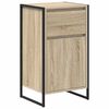 vidaXL Sideboard Sonoma-Eiche 43 x 36 x 75,5 cm Holzwerkstoff