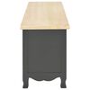 vidaXL TV-Schrank Schwarz 120x30x40 cm Holz