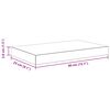 vidaXL Schwebendes Wandregal Hochglanz-Grau 40x23x3,8 cm MDF