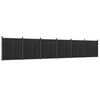 vidaXL Zaunelement Grau 1045x186 cm WPC