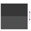 vidaXL Verdunkelungsrollo Schwarz 150x150 cm Stoffbreite 146,6 cm
