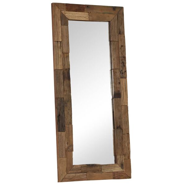 vidaXL Spiegel Altholz 50&times;110 cm