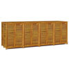 vidaXL Gartenbox 280x87x104 cm Massivholz Akazie