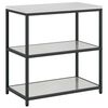 vidaXL Aufbewahrungsset f&uuml;r die K&uuml;che mit Regal 2 pcs Silber Edelstahl