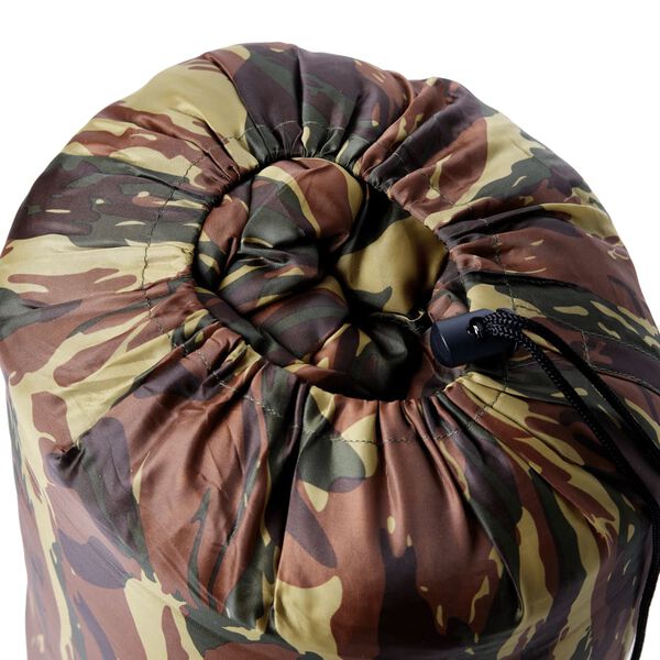 vidaXL Mumienschlafsack für Erwachsene Camping 3 Jahreszeiten