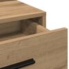 vidaXL Schminktisch Artisan-Eiche 79 x 41 x 135 cm Holzwerkstoff