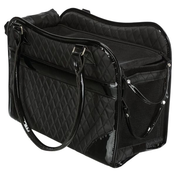 TRIXIE Haustiertasche Amina 18x29x37 cm Schwarz