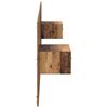 vidaXL Kopfteil mit Schrank mit Schubladen 3 pcs Altholz Holzwerkstoff