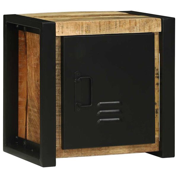 vidaXL Badezimmerschrank Braun 40 x 30 x 40 cm Massivholz Mango
