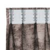 vidaXL Samtvorh&auml;nge mit Vorh&auml;ngen 2 pcs Cappuccino 245 x 140 cm Samt