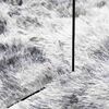 vidaXL Teppich Shaggy Hochflor NAVARRA Silbergrau 160x230 cm Polyester