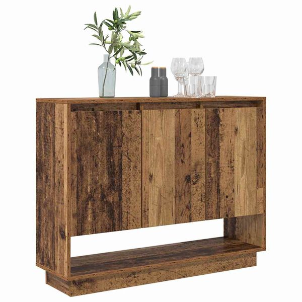 vidaXL Sideboard Altholz 97 x 29 x 75 cm Holzwerkstoff