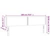 vidaXL Kopfteile 2 Stk. Dunkelgr&uuml;n 90x5x78/88 cm Samt