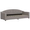 vidaXL Tagesbett Ausziehbar Taupe 80x200 cm Stoff