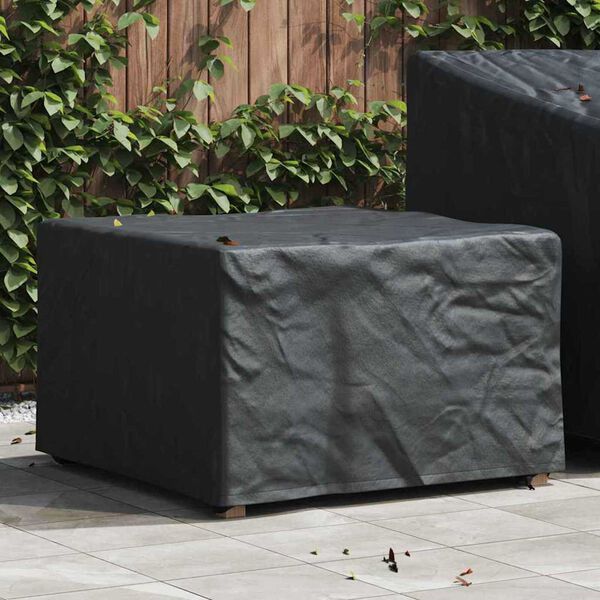 vidaXL M&ouml;belbezug Uni Schwarz 82 x 82 x 50 cm Stoff