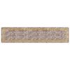 vidaXL Teppichl&auml;ufer MARSA Grau 80 x 350 cm Polyester und PVC