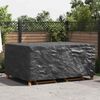 vidaXL M&ouml;belbezug Uni Schwarz 240 x 180 x 100 cm 600D