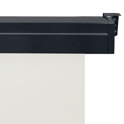 vidaXL Balkon-Seitenmarkise 160 × 250 cm Creme
