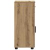 vidaXL Badezimmerschrank mit Schubladen Artisan-Eiche 30 x 35 x 80 cm