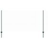 vidaXL Sechseckzaun mit Pfosten 50 x 1,2 m PVC-beschichteter Stahl