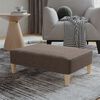 vidaXL Fu&szlig;hocker Taupe 78x56x32 cm Stoff