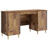 vidaXL Schreibtisch Altholz Holzwerkstoff 142,5 x 50 x 75 cm