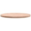 vidaXL Tischplatte &Oslash;80x4 cm Rund Massivholz Buche