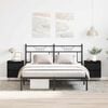 vidaXL Nachttisch 2 pcs Schwarze Eiche 40 x 35 x 50 cm Holzwerkstoff
