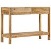 vidaXL Konsolentisch mit 2 Schubladen 110x35x75 cm Massivholz Mango