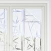 vidaXL Fensterfolien 2 Stk. Matt Bambus-Muster PVC