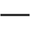 vidaXL M&ouml;belbeine 2 pcs Schwarz 546 x 40,5 x 100 mm Eisen